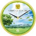 Настенные часы с корпоративной символикой
