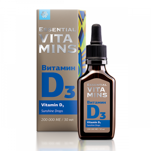 Витамин D3 - Essential Vitamins 500820